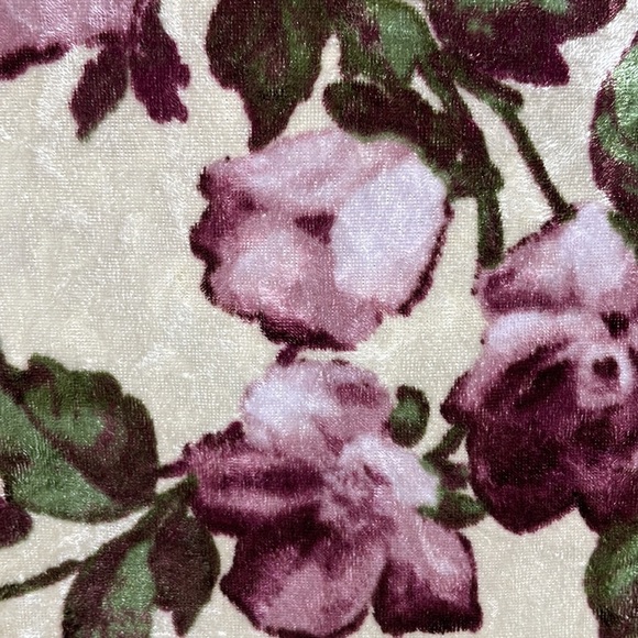 Oddy Dreamy Creamy Floral Print Off Shoulder Dress NWT Short Sleeve Medium M - Picture 9 of 16